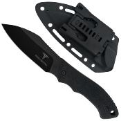 TKF206BK Couteau Takumitak DAY 500 Neckmuk Black Lame Acier D2 Etui Kydex - Livraison Gratuite